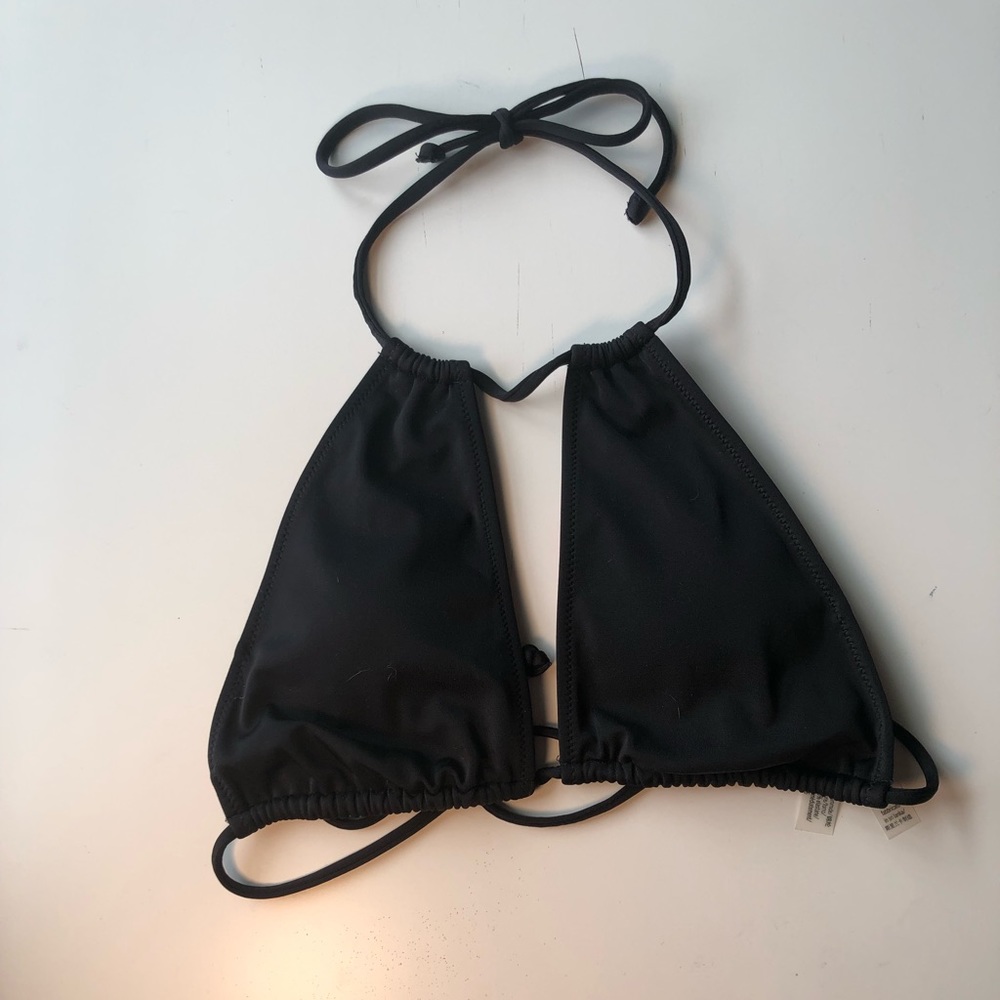 high neck bikini top